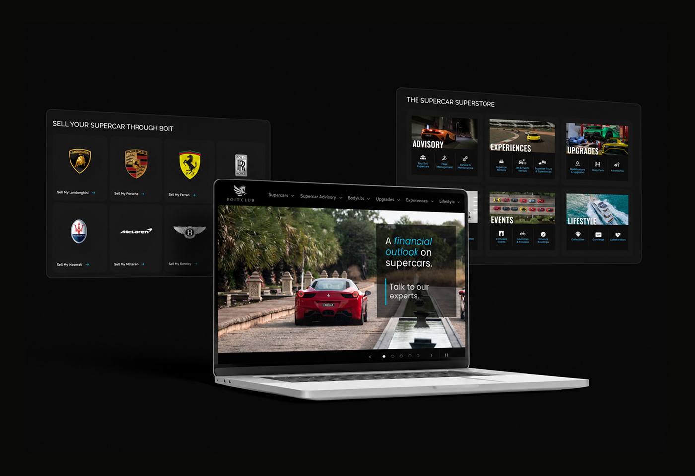 Boit Club Shopify storefront